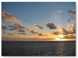 sunset at the Maldives